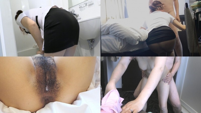 FC2-PPV-4780168 [Private shoot, fantasy raw creampie] She gets turned on by the hotel room attendant's panty shot and makes her suck her dick and injects semen into her! Her plump ass is so erotic it's irresistible.